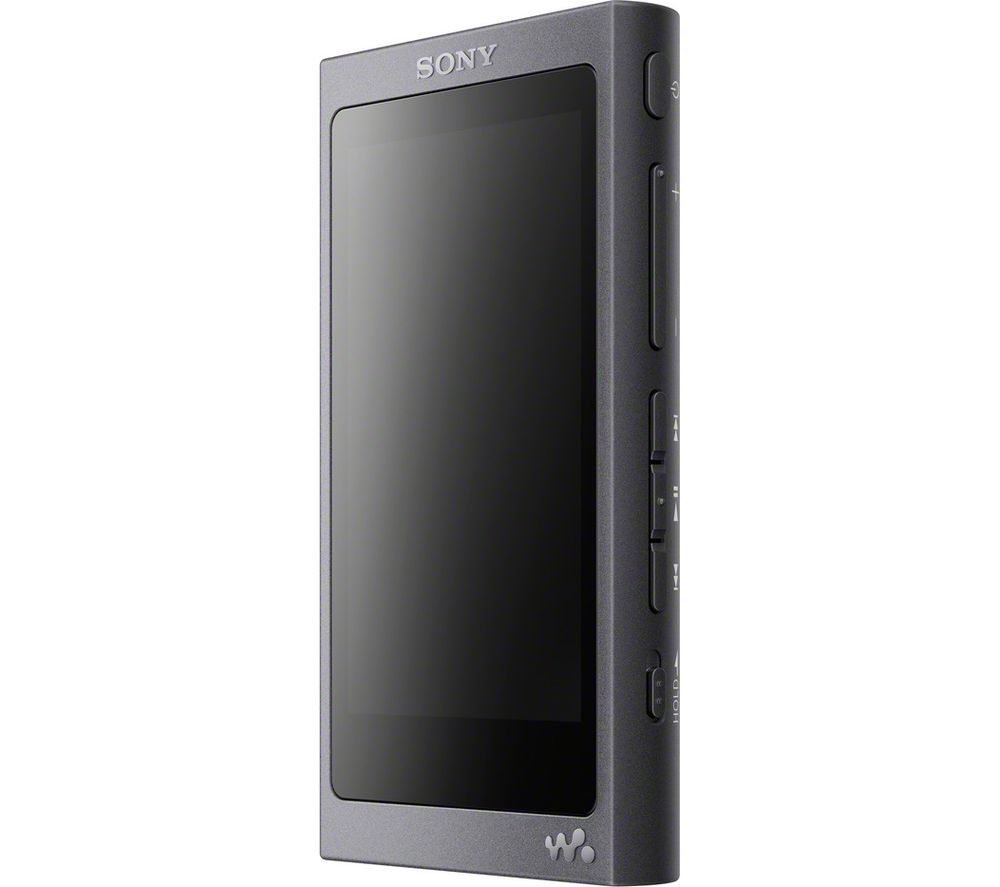 SONY NW-A45 Walkman Touchscreen MP3 Player with FM Radio – 16 GB, Black, Black