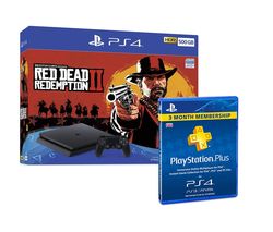 SONY PlayStation 4 500 GB, Red Dead Redemption 2 & PlayStation Plus Bundle