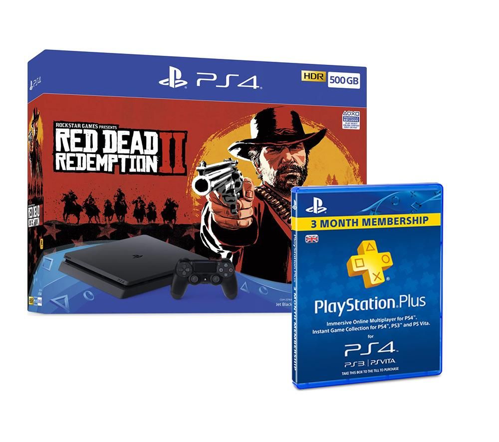 PlayStation 4 500 GB, Red Dead Redemption 2 & PlayStation Plus Bundle, Red Review