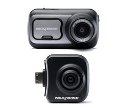 NEXTBASE 422GW Quad HD Dash Cam with Amazon Alexa & NBDVRS2RFCZ Full HD Rear View Dash Cam Bundle