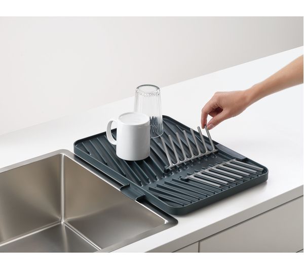 Buy JOSEPH JOSEPH Flip-Up Draining Board - Grey | Free Delivery | Currys