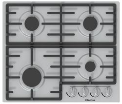 HISENSE GM643XUK Gas Hob - Stainless Steel