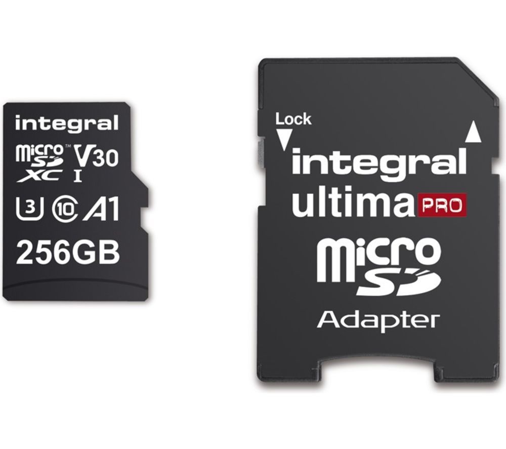 V30 Class 10 microSD Memory Card - 256 GB