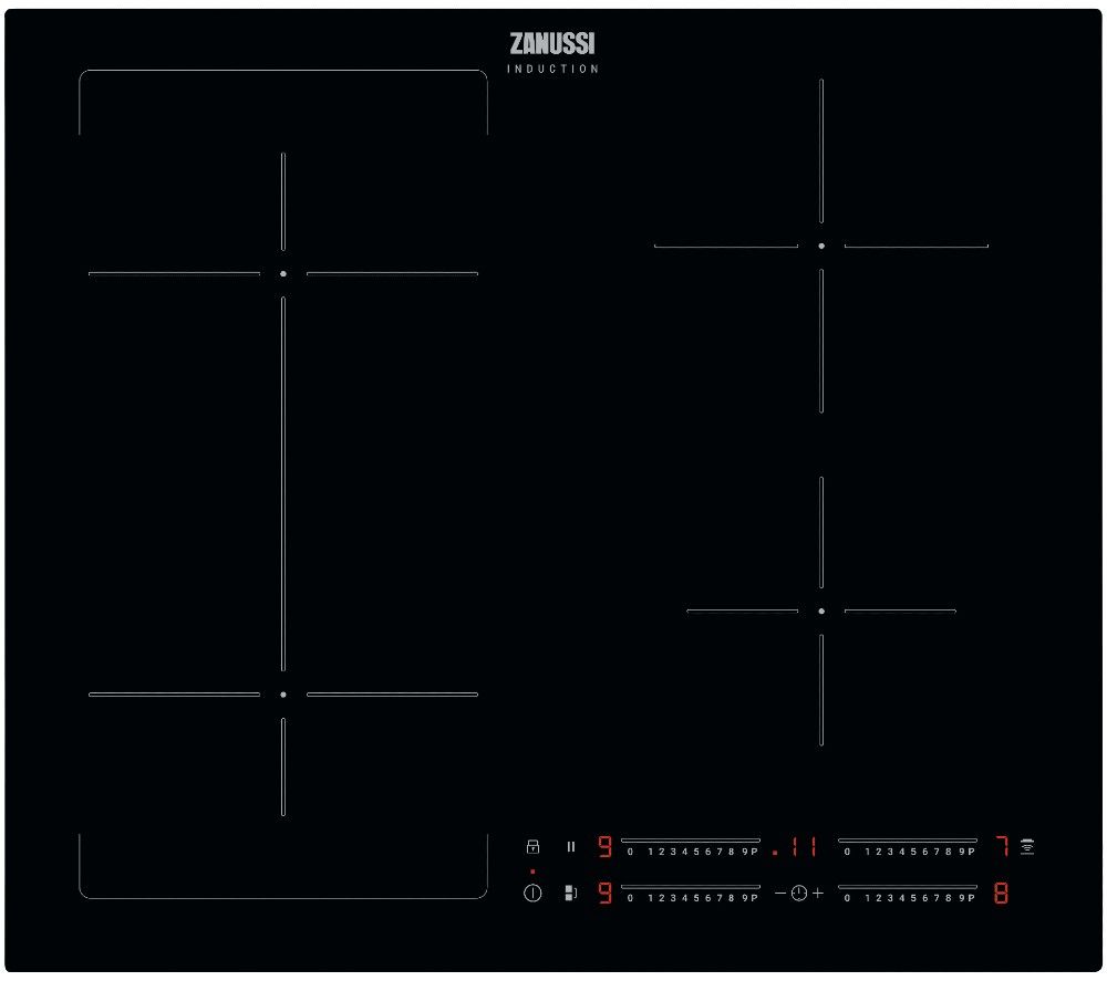 ZANUSSI JoinZone ZIFN644K Electric Induction Hob - Black