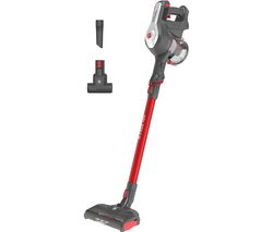 H-Free 100 Pets HF122RPT Cordless Vacuum Cleaner - Grey & Red