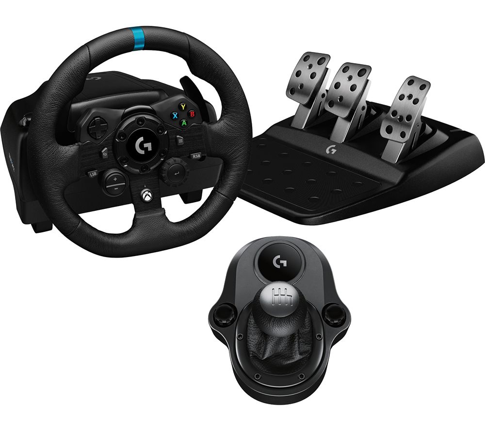 G923 Xbox & PC Racing Wheel, Pedals & Driving Force Shifter Bundle