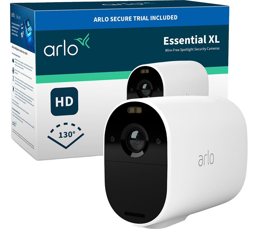 ARLO Essential XL Spotlight VMC2032-100EUS Full HD WiFi Security Camera - White
