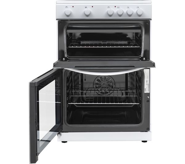  LOGIK LFTC60W22 60 cm Electric Ceramic Cooker White Currys Business