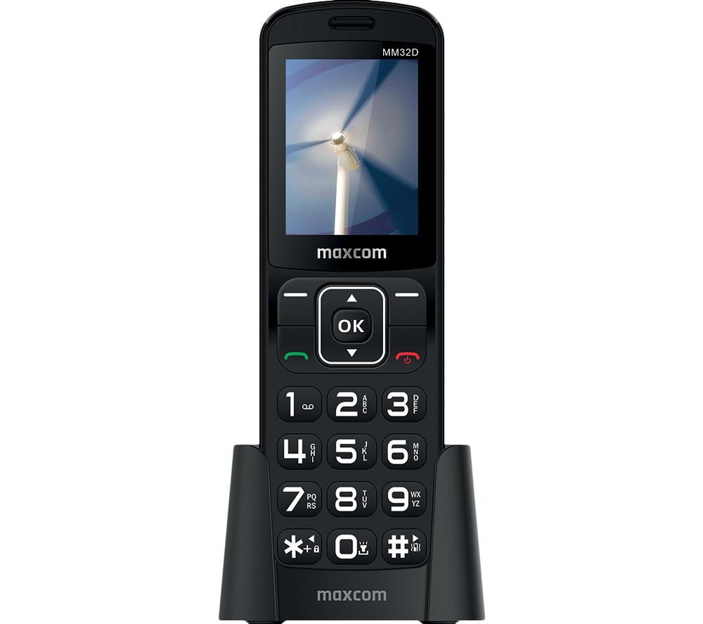 Comfort MM32D GSM Cordless Phone - Black