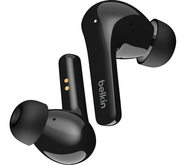Belkin Soundform Flow Auc006btbk Wireless Bluetooth Noise Cancelling Earbuds Black