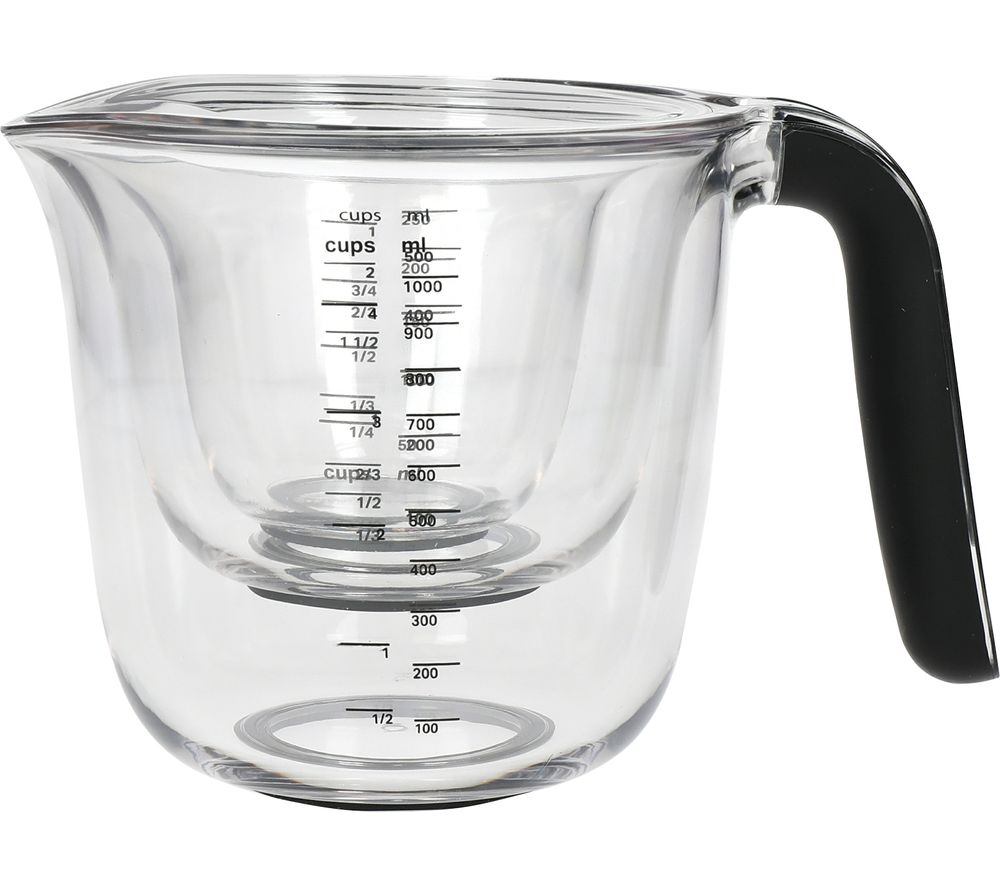 3-Piece Measuring Jug Set - Clear