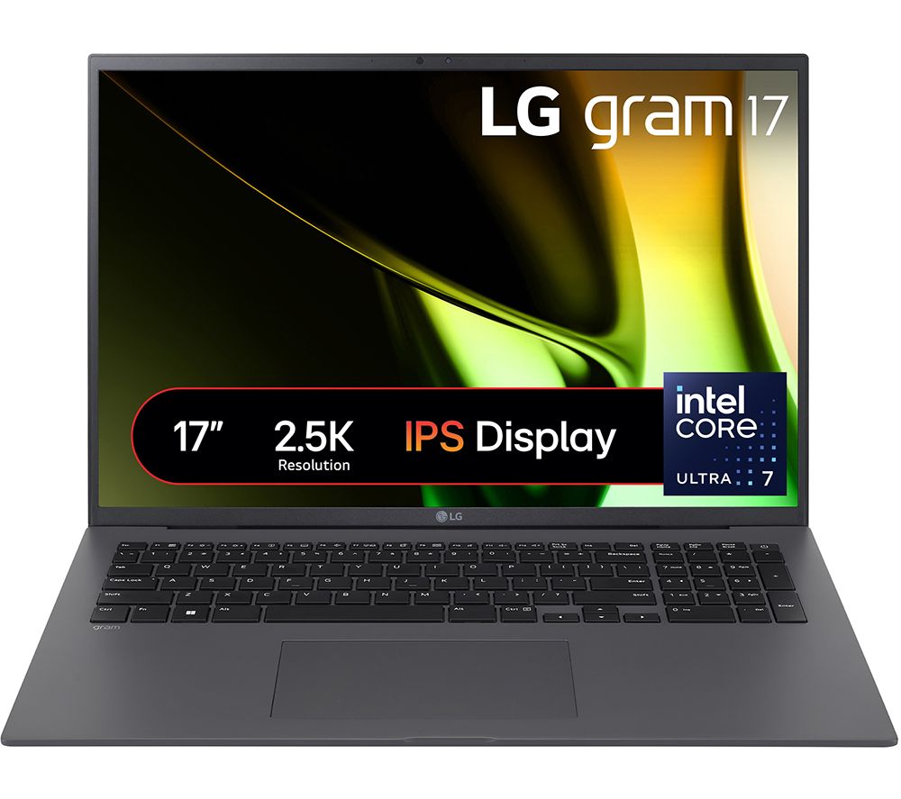 gram 17 17Z90S 17" Laptop - Intel® Core™ Ultra 7, 1 TB SSD, Dark Grey