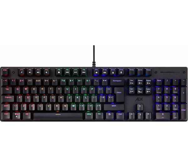Adx Firefight Advanced Mk15 Mechanical Gaming Keyboard Black