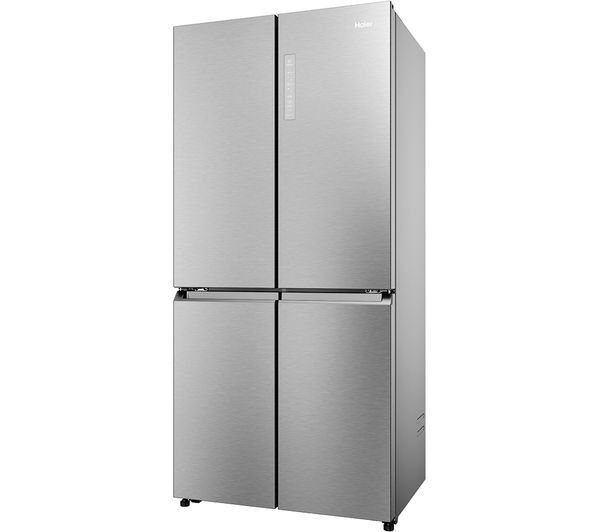 34005701 - HAIER HCR7818DNMM American-Style Fridge Freezer - Silver ...