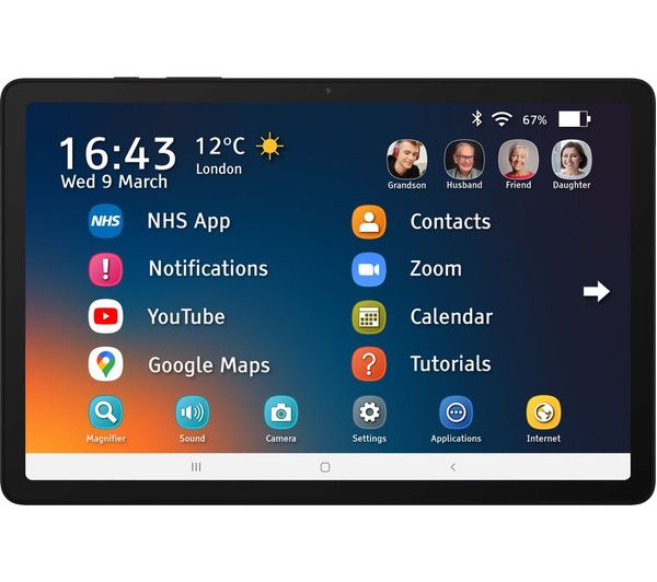 Easology Samsung Galaxy Tab A9 11 Tablet 64 Gb Graphite
