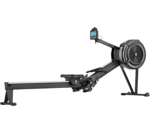 Half Human Air Rowing Machine Black