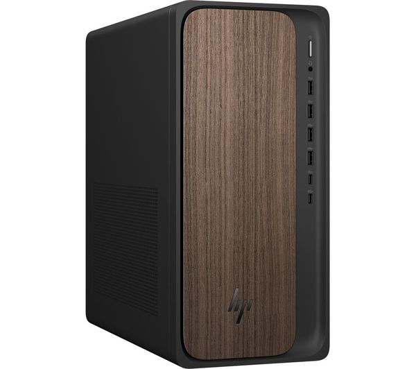 Hp Omnidesk M03 0000na Ai Desktop Pc Intel® Core™ Ultra 7 1 Tb Ssd Dark Wood