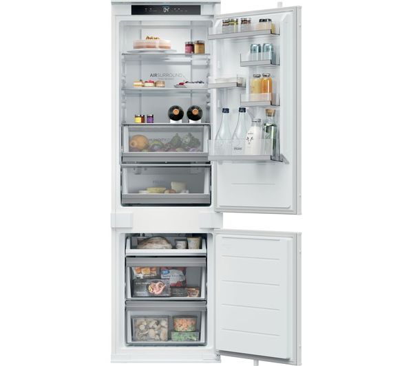 Haier Hbqw5518ek Uk Integrated Smart 70 30 Fridge Freezer Sliding Hinge