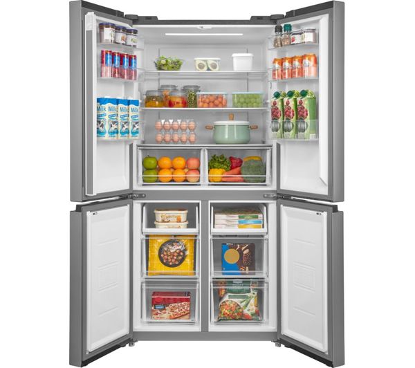 d*7様 MR ILOC LOGIK L4D83X25 Fridge Freezer - Inox - - Currys Business