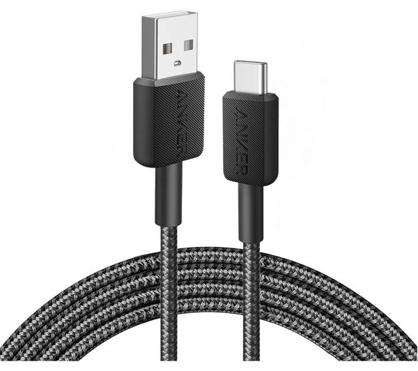 ANKER USB Type-C to USB Type-A Cable - 1 m, Black