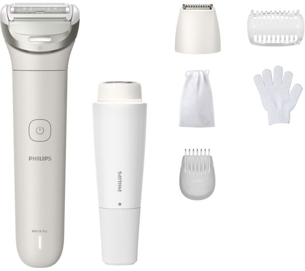 An image of PHILIPS 8000 Series BRL159/00 Wet & Dry Foil Lady Shaver - White