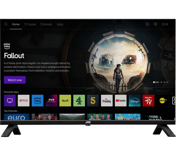 An image of JVC LT-32CT250 32" Smart HD Ready HDR LED TV with Freely
