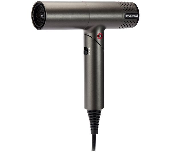An image of REMINGTON ONE EC6077 Dry & Style Digital Hairdryer - Grey Gun Metal