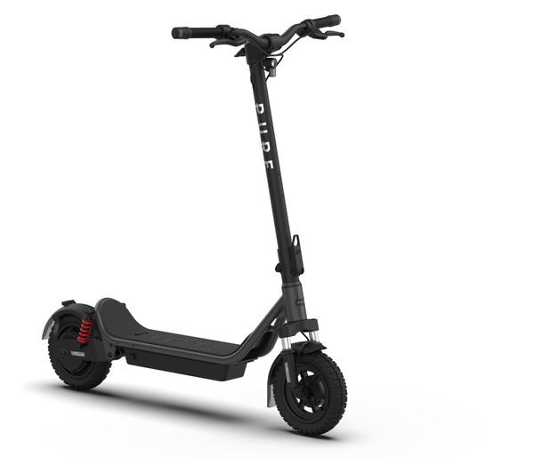 An image of PURE ELECTRIC Pure Air6 Ultra Max Suspension Folding Scooter - Black