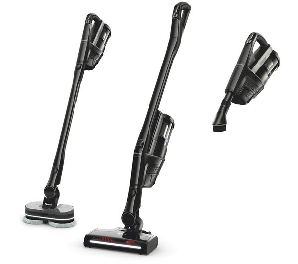 An image of MIELE Triflex HX3 Aqua Cordless Vacuum Cleaner - Obsidian Black