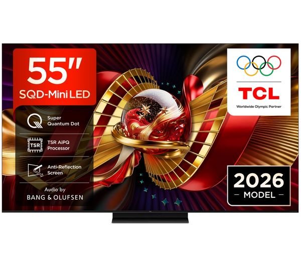 An image of TCL C8L 55" SQD-Mini LED 4K HDR Smart Google TV - 55C8L-UK