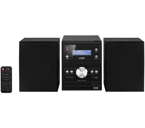 - LOGIK LHFDAB14 Traditional Hi-Fi System - Currys Business