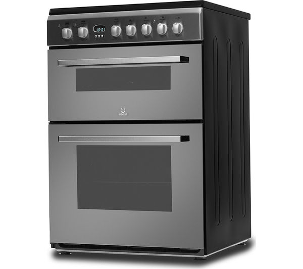 DD60C2CX INDESIT DD60C2CX Double Electric Ceramic Cooker