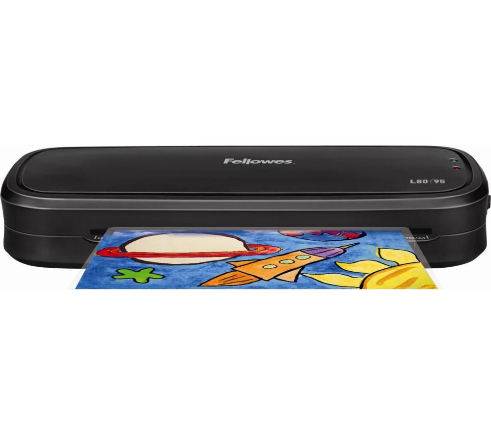 FELLOWES L80 A4 Laminator, Black