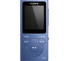 Walkman NW-E394R 8 GB MP3 Player with FM Radio - Blue