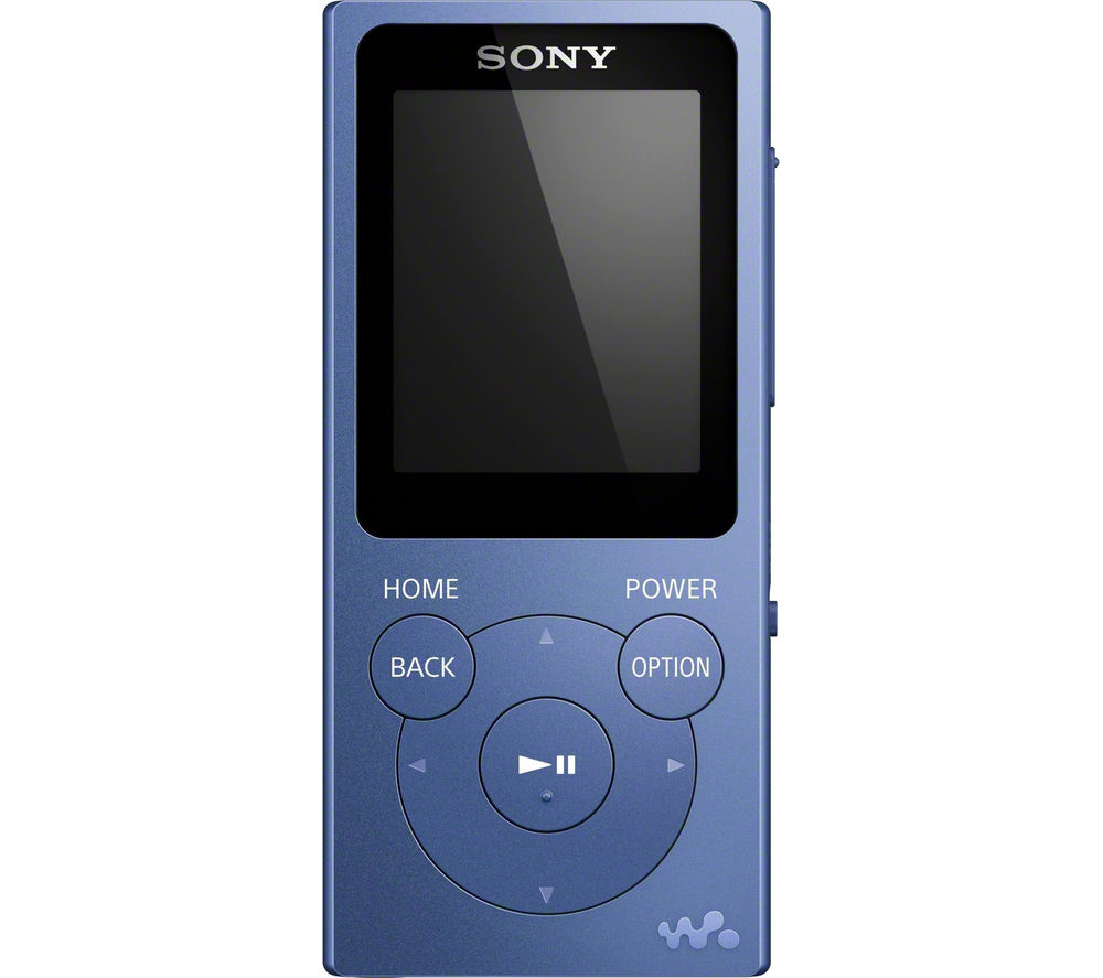 SONY Walkman NWE394R 8 GB MP3 Player with FM Radio Blue