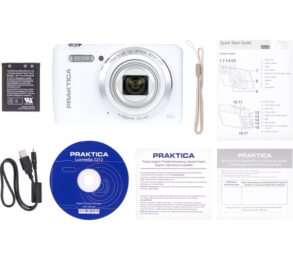 PRAKTICA Luxmedia Z212-W Compact Camera Review