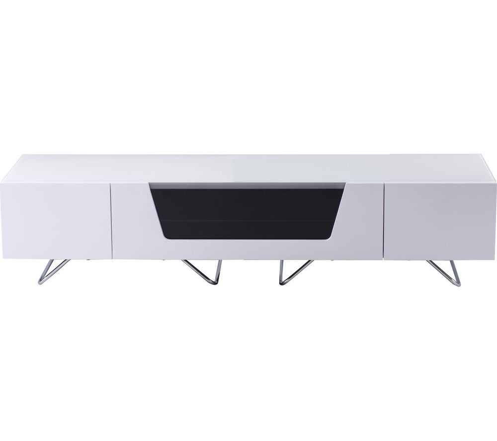 ALPHASON Chromium 2 1600 TV Stand - White, White