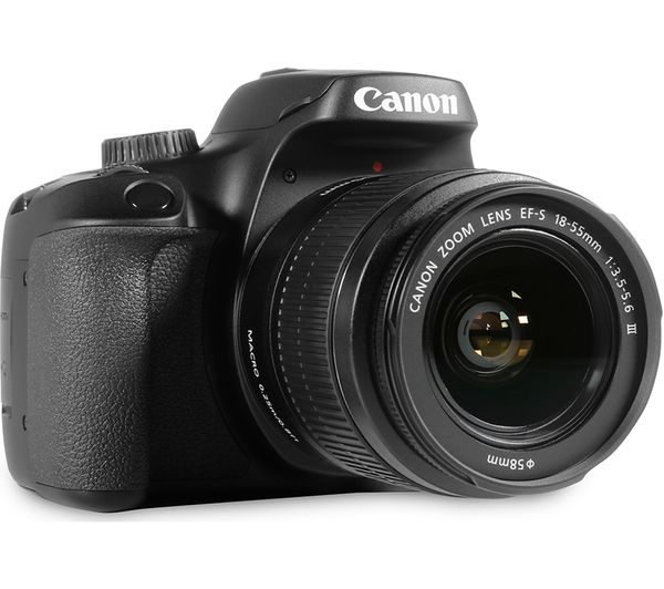 Buy CANON EOS 4000D DSLR Camera with EFS 1855 mm f/3.55.6 III & EF