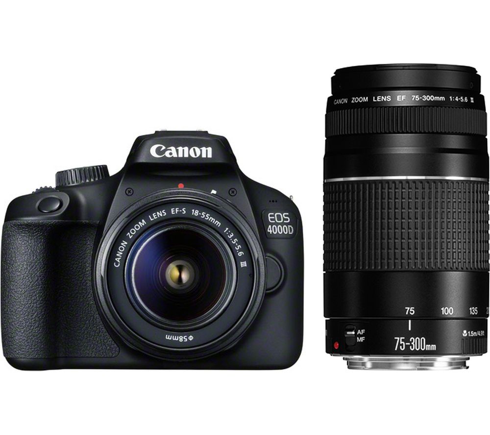 CANON EOS 2000D DSLR Camera vs CANON EOS 4000D Twin Kit