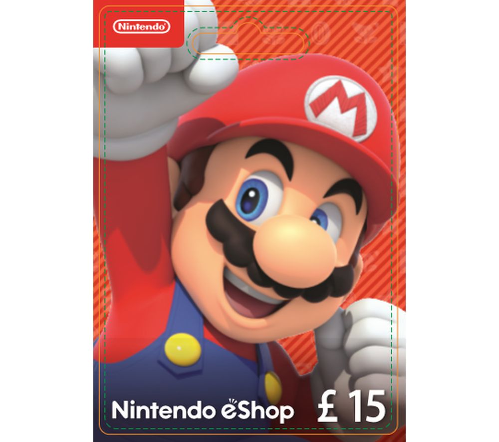 Buy NINTENDO eShop Gift Card - £15  Free Delivery  Currys