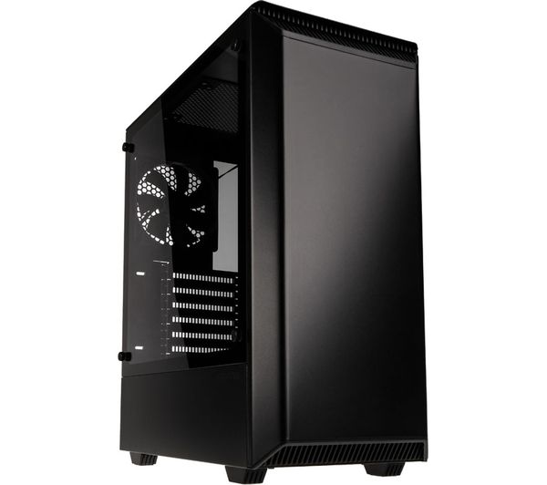 PHANTEKS Eclipse P300 E-ATX Midi-Tower PC Case - Black, Black