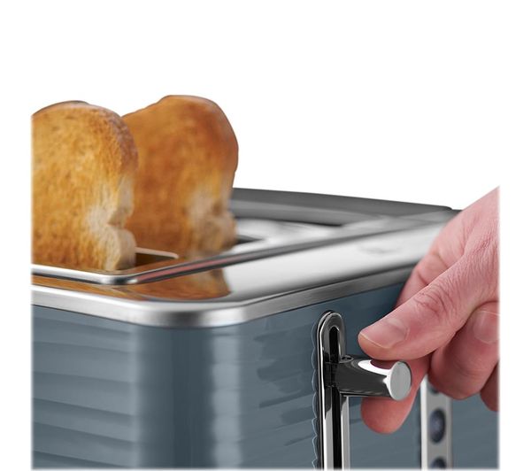 Buy RUSSELL HOBBS Inspire 24383 4Slice Toaster Grey Free Delivery