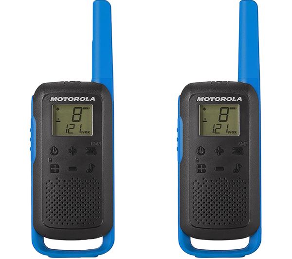 MOTOROLA TALKABOUT T62 Walkie Talkie - Twin, Black & green