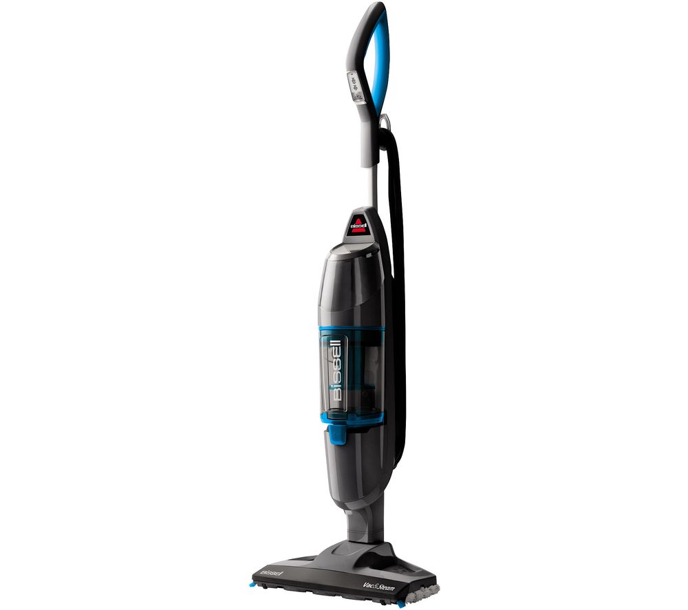 BISSELL Vac & Steam 1977E Steam Mop - Blue & Silver, Blue