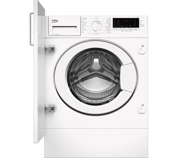 Image of BEKO WTIK72111 Integrated 7 kg 1200 Spin Washing Machine