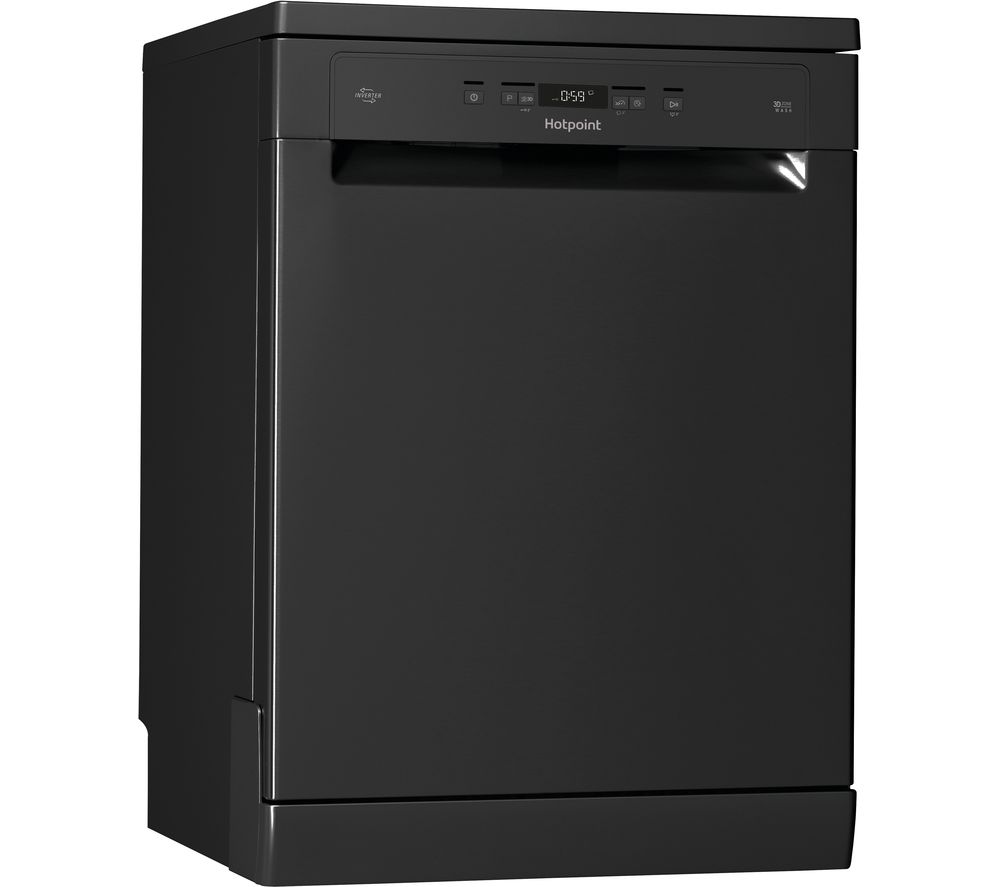 HOTPOINT HFC 3C26 WC B UK Full-size Dishwasher - Black