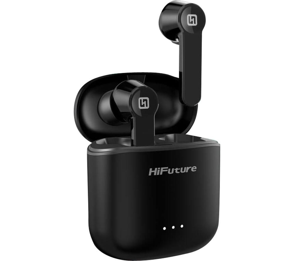HIFUTURE FlyBuds Wireless Bluetooth Earbuds - Black, Black
