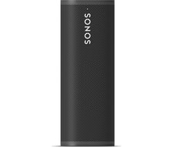 Roam Portable Wireless Multi-room Speaker with Google Assistant & Amazon Alexa - Shadow Black