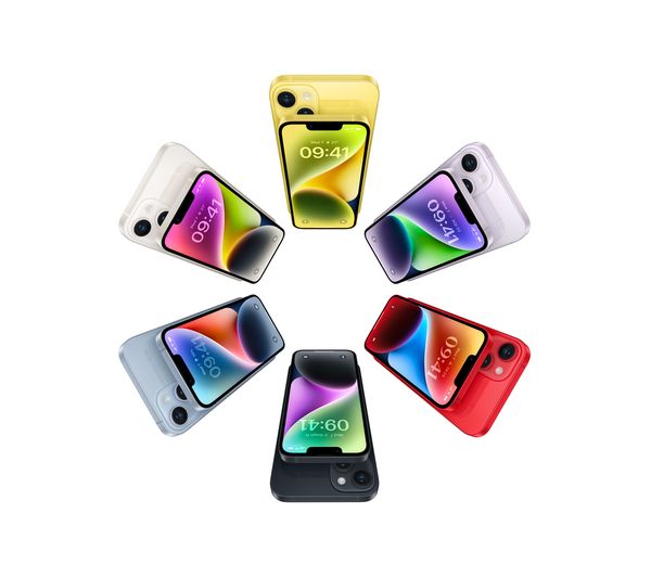 MPWA3ZD/A - APPLE iPhone 14 - 256 GB, Purple - Currys Business