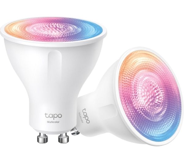 Image of TP-LINK Tapo L630 Smart Spotlight Bulb - Multicolour, GU10, Twin Pack